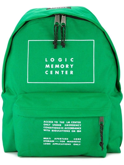 Shop Undercover Iconic Memory Center Backpack In Green