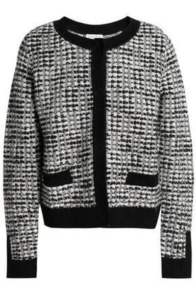 Shop Claudie Pierlot Woman Bouclé-tweed Jacket Black