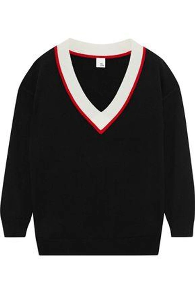 Shop Iris & Ink Woman Markie Cashmere Sweater Black
