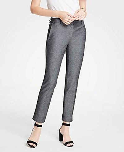 Shop Ann Taylor The Ankle Pant In Grey