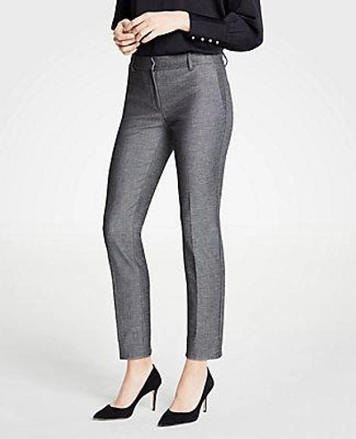 Shop Ann Taylor The Ankle Pant - Curvy Fit In Grey