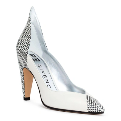 Shop Givenchy White 95 Leather Pumps