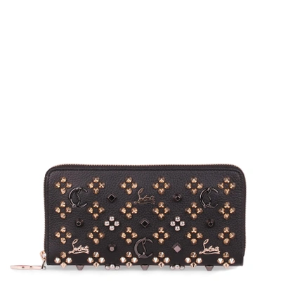 Shop Christian Louboutin Panettone Black Loubinthesky Wallet