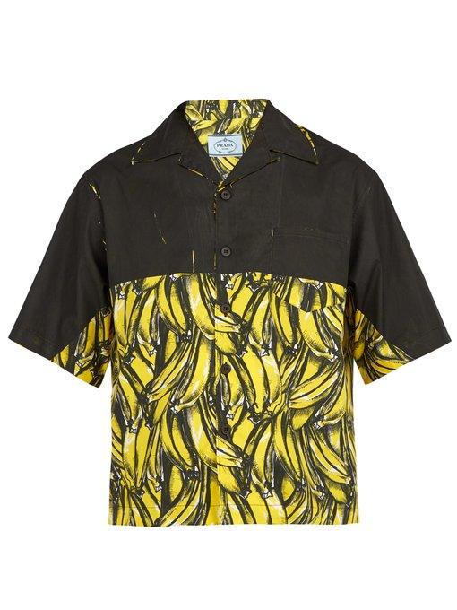 prada banana shirt