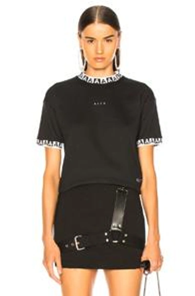 Shop Alyx Logo Sport Tee In Black