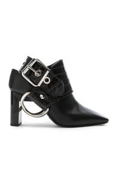 Shop Alyx 1017  9sm Leather Sling Heels In Black