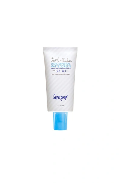 Shop Supergoop Mineral Mattescreen Spf 40 In N,a