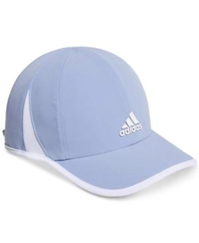 Shop Adidas Originals Adidas Superlite Cap In Chalk Blue/white