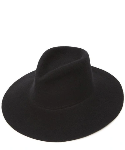 Shop Clyde Pinch Brim Hat In Black