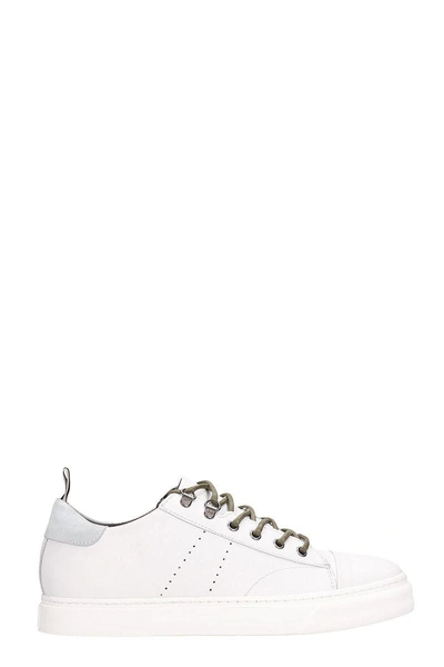 Shop Low Brand White Leather Sneakers