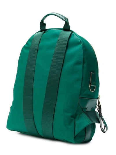 Shop Tory Burch Tilda Nylon Zip Backpack - Green