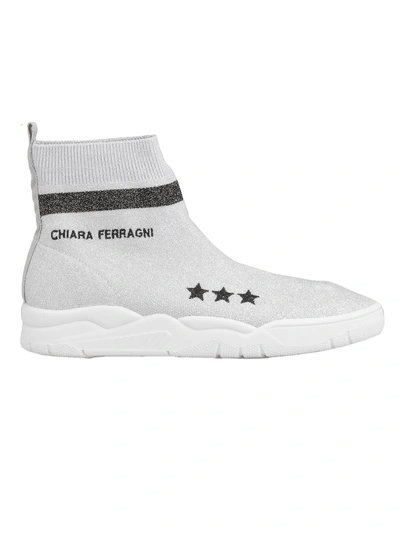 Shop Chiara Ferragni Active Sneaker In Silver