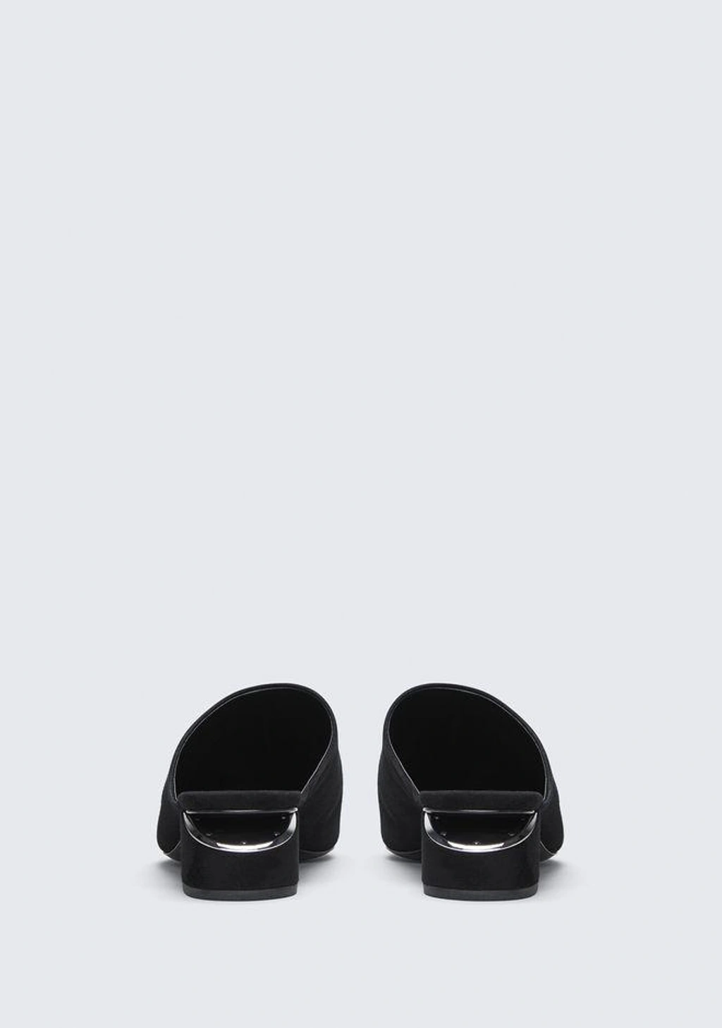 Alexander Wang Ella Pointy Toe Mule In 001 Black ModeSens