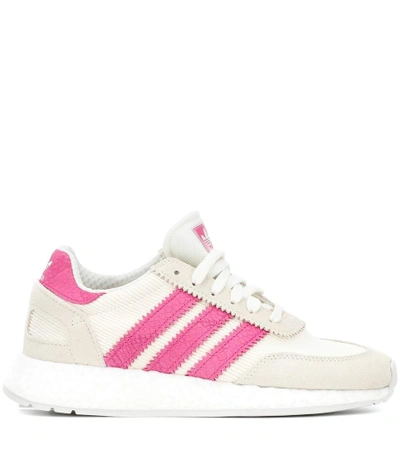 Shop Adidas Originals I-5923 Suede-trimmed Sneakers In White