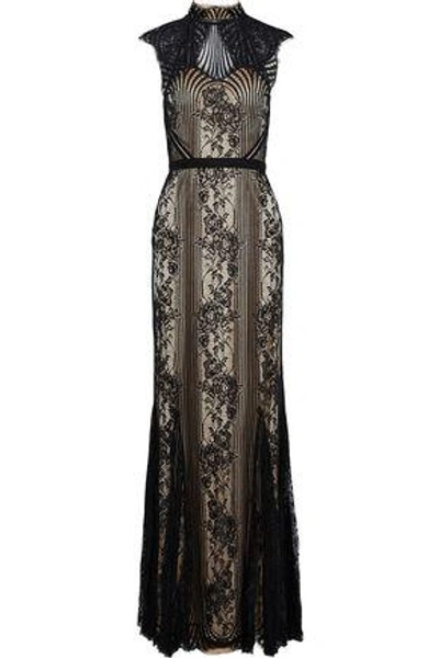 Shop Catherine Deane Woman Jess Corded Lace Gown Black