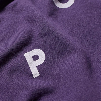 Shop Pop Trading Company Pop Trading Company Logo Crew Sweat In Purple