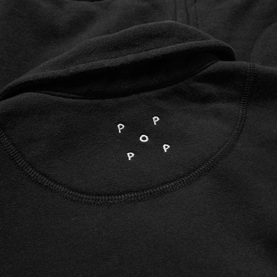 Shop Pop Trading Company Pop Trading Company Double Zip Jersey Jacket In Black