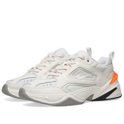 Nike M2k Tekno Leather, Nylon And Mesh Sneakers In Neutrals | ModeSens