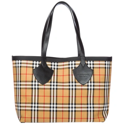 Shop Burberry Women's Handbag Shopping Bag Purse Tote Giant In Brown