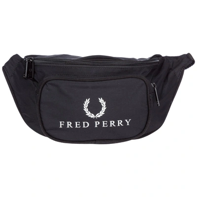 Fred Perry Men s Belt Bum Bag Hip Pouch Retro In Black ModeSens