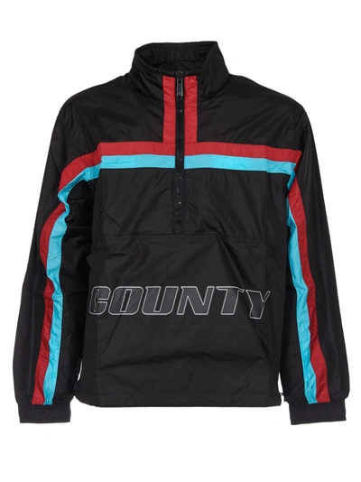 Shop Marcelo Burlon County Of Milan Color-band Jacket In Multicolor