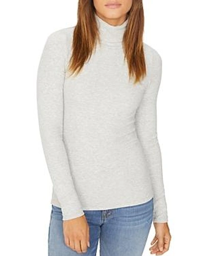 Sanctuary Essential Turtleneck Top In Heather Stearling