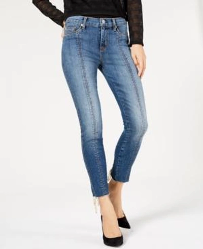 Shop Hudson Raw-hem Skinny Jeans In Unfamed