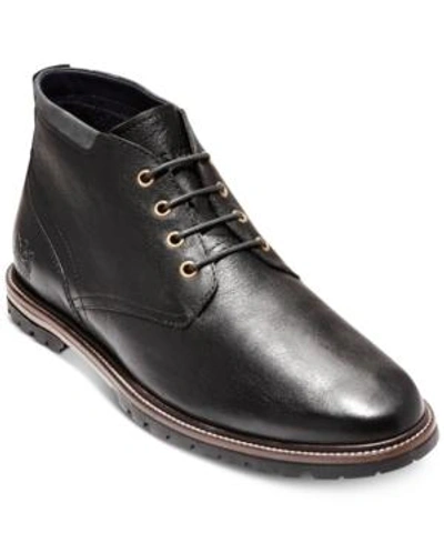 Shop Cole Haan Men's Ripley Grand Chukkas Men's Shoes In Black