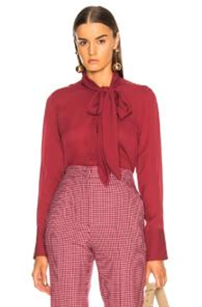 Shop Equipment Luis Blouse In Red