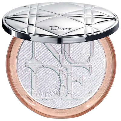 Shop Dior Skin Nude Luminizer Shimmering Glow Powder Highlighter 06 Holographic Glow