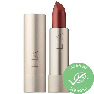 Shop Ilia Color Block High Impact Lipstick Cinnabar 0.14 oz/ 4 G