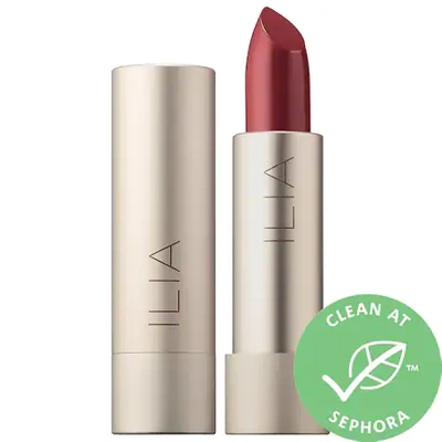 Shop Ilia Color Block High Impact Lipstick Marsala 0.14 oz/ 4 G