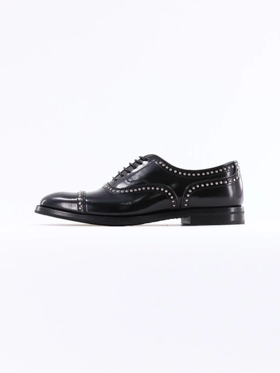 Shop Church's Black Anna Brogue Shoe