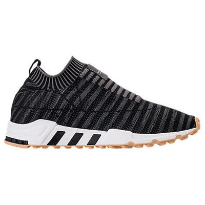 Shop Adidas Originals Women's Originals Eqt Support Rf Sock Primeknit Casual Shoes, Black