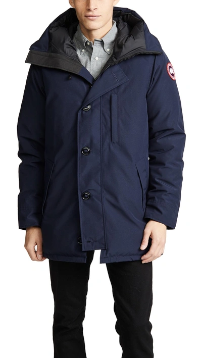 Canada goose chateau parka admiral blue on sale