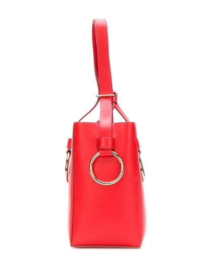 Shop Nina Ricci O-ring Bucket Bag - Red