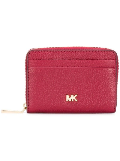 Shop Michael Michael Kors Mercer Wallet - Red