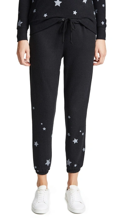 Shop Chaser Starry Pant Sweats In True Black