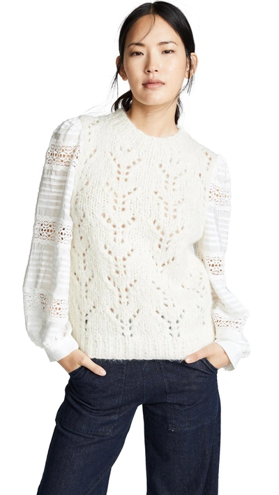 Sea ellie lace combo clearance sweater