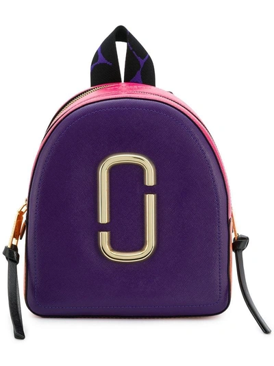 Shop Marc Jacobs Pack Shot Backpack In Purple