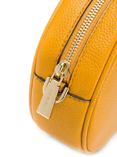 Shop Michael Michael Kors Canteen Crossbody Bag - Orange