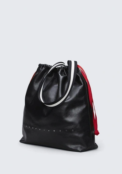 Shop Alexander Wang Ransack Drawstring Bag In Black