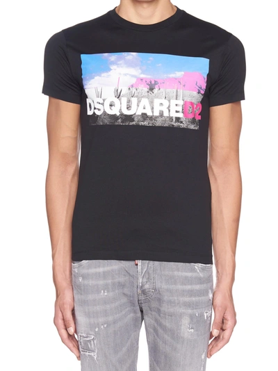 Shop Dsquared2 T-shirt In Black