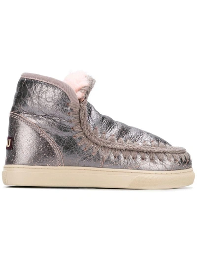 Shop Mou Eskimo Sneakers In Grey
