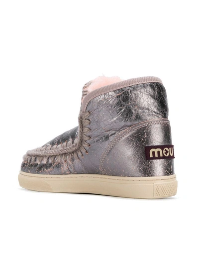 Shop Mou Eskimo Sneakers In Grey
