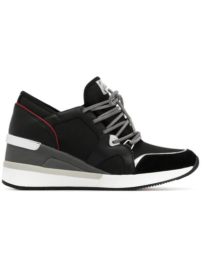 Shop Michael Michael Kors Platform Sneakers - Black