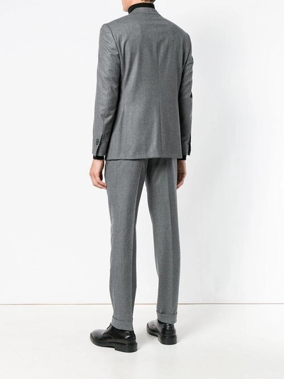 Shop Corneliani Tailored Suit In Grey