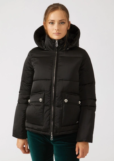 Shop Emporio Armani Down Jackets - Item 41843696 In Black