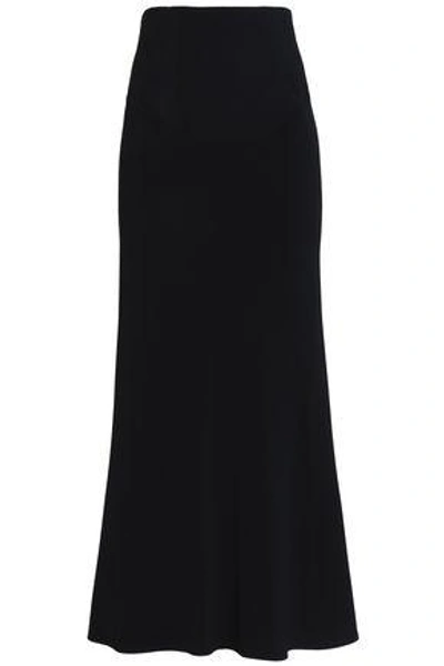 Shop Tome Woman Crepe Midi Skirt Black