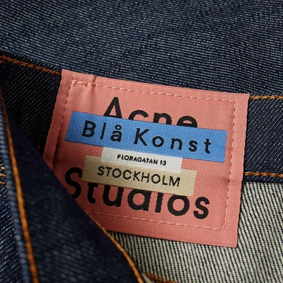 Shop Acne Studios Max Slim Fit Jean In Blue